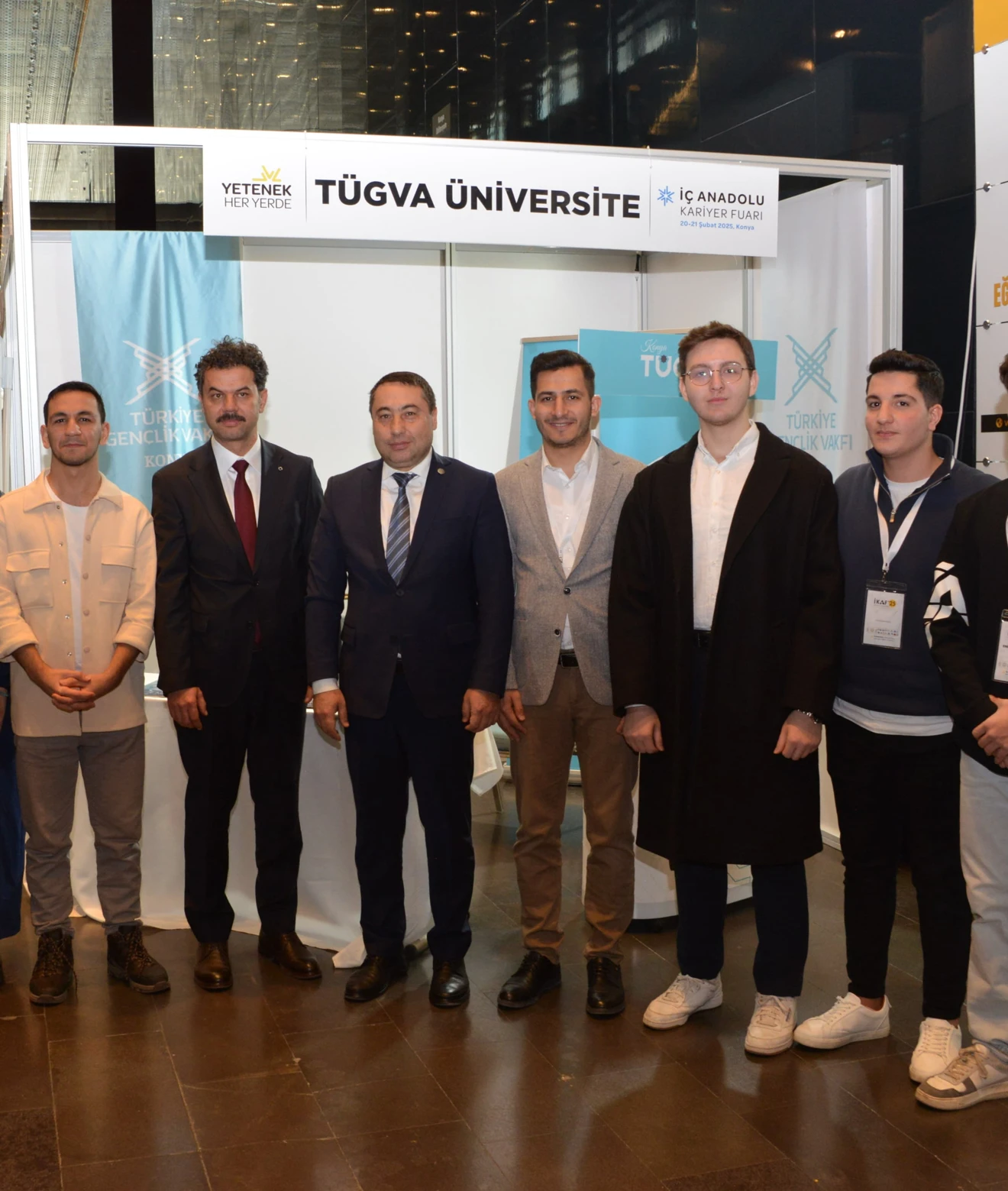 Üniversitemiz ev sahipliğinde 20-21 Şubat tarihlerinde "İç Anadolu Kariyer Fuarı" (İKAF'25) düzenlendi